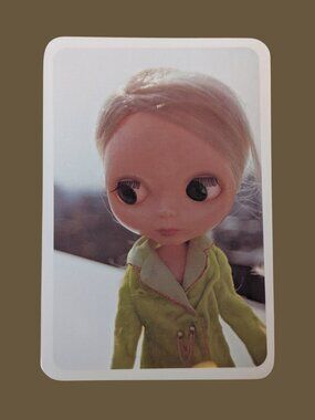 10/$25 Vintage 2004 Hello Blythe! Fashion Doll Blank Photo Postcard